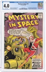 MYSTERY IN SPACE #53 AUGUST 1959 CGC 4.0 VG.
