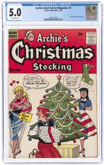 ARCHIE GIANT SERIES MAGAZINE #3 1956 CGC 5.0 VG/FINE.