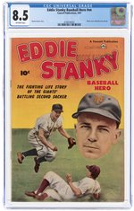 EDDIE STANKY BASEBALL HERO #NN 1951 CGC 8.5 VF+.