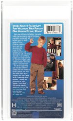 HOME ALONE VHS (1991) VGA 90 NM+/MINT (VERTICAL OVERLAP/BLUE FOX VIDEO WATERMARK/PEPSI REBATE/A.A. DISCOUNTS/GOLD LEVEL).