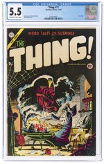 THING #17 NOVEMBER 1954 CGC 5.5 FINE-.