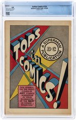ACTION COMICS #126 SEPTEMBER-OCTOBER 1949 CGC 4.0 VG (CANADIAN EDITION).