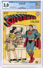 SUPERMAN #36 SEPTEMBER-OCTOBER 1945 CGC 3.0 GOOD/VG.