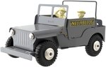 MARX ARCHIVES NELLYBELLE JEEP WITH FIGURES IN OPEN BOX.