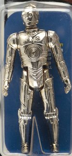 STAR WARS: THE EMPIRE STRIKES BACK (1980) - SEE-THREEPIO (C-3PO) 41 BACK-E AFA 75 EX+/NM.