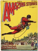 AMAZING STORIES VOL. 3 #5 AUGUST 1928 PULP (FIRST BUCK ROGERS).