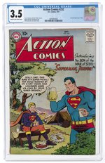 ACTION COMICS #232 SEPTEMBER 1957 CGC 3.5 VG-.