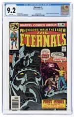 ETERNALS #1 JULY 1976 CGC 9.2 NM- (FIRST ETERNALS).