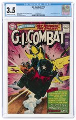 G.I. COMBAT #114 OCTOBER-NOVEMBER 1965 CGC 3.5 VG- (ORIGIN HAUNTED TANK).