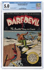 DAREDEVIL COMICS #23 APRIL 1944 CGC 5.0 VG/FINE.