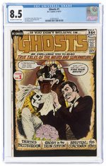 GHOSTS #1 SEPTEMBER-OCTOBER 1971 CGC 8.5 VF+.