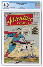 ADVENTURE COMICS #259 APRIL 1959 CGC 4.0 VG.