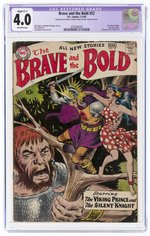 BRAVE AND THE BOLD #22 FEBRUARY-MARCH 1959 CGC RESTORED 4.0 SLIGHT (C-1) VG.