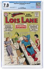 SUPERMAN'S GIRLFRIEND LOIS LANE #17 MAY 1960 CGC 7.0 FINE/VF.