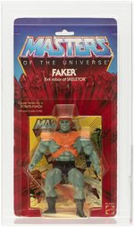 MASTERS OF THE UNIVERSE (1983) - FAKER SERIES 2/8 BACK AFA 75 Y-EX+/NM.