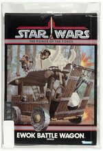 STAR WARS: THE POWER OF THE FORCE (1985) - EWOK BATTLE WAGON AFA 80+ NM.