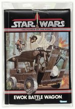 STAR WARS: THE POWER OF THE FORCE (1985) - EWOK BATTLE WAGON AFA 80+ NM.