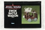 STAR WARS: THE POWER OF THE FORCE (1985) - EWOK BATTLE WAGON AFA 80+ NM.