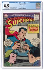 SUPERMAN #98 JULY 1955 CGC 4.5 VG+.