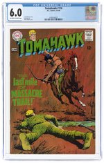 TOMAHAWK #116 MAY-JUNE 1968 CGC 6.0 FINE.