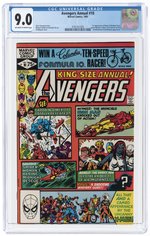 AVENGERS ANNUAL #10 1981 CGC 9.0 VF/NM (FIRST ROGUE & MADELINE PRYOR).