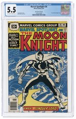 MARVEL SPOTLIGHT #28 JUNE 1976 CGC 5.5 FINE- (FIRST SOLO MOON KNIGHT STORY, 30¢ PRICE VARIANT).