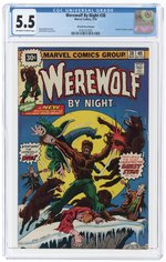 WEREWOLF BY NIGHT #38 MAY 1976 CGC 5.5 FINE- (30¢ PRICE VARIANT).