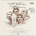 BLACK SABBATH "HEAVEN AND HELL" BAND-SIGNED LP ALBUM COVER.