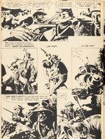 BLAZING COMBAT #3 ORIGINAL ART PAGE BY GRAY MORROW.