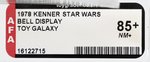 STAR WARS (1978) - TOY GALAXY BELL HANGER ADVERTISING STORE DISPLAY SIGN AFA 85+ NM+.