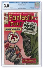 FANTASTIC FOUR #16 JULY 1963 CGC 3.0 GOOD/VG.