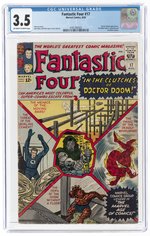 FANTASTIC FOUR #17 AUGUST 1963 CGC 3.5 VG-.