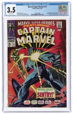 MARVEL SUPER-HEROES #13 MARCH 1968 CGC 3.5 FVG- (FIRST CAROL DANVERS).