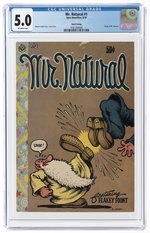 MR. NATURAL #1 JUNE 1971 CGC 5.0 VG+ (THIRD PRINTING).