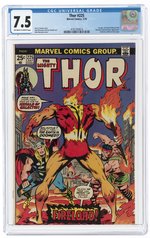 THOR #225 JULY 1974 CGC 7.5 VF- (FIRST FIRELORD).