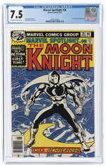 MARVEL SPOTLIGHT #28 JUNE 1976 CGC 7.5 VF- (FIRST SOLO MOON KNIGHT STORY).