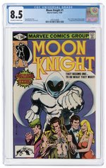 MOON KNIGHT #1 NOVEMBER 1980 CGC 8.5 VF+ (FIRST BUSHMAN).