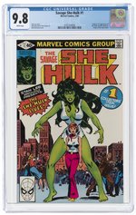 SAVAGE SHE-HULK #1 FEBRUARY 1980 CGC 9.8 NM/MINT (FIRST SHE-HULK).