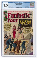 FANTASTIC FOUR #19 OCTOBER 1963 CGC 3.5 VG- (FIRST RAMA-TUT).