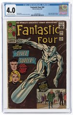 FANTASTIC FOUR #50 MAY 1966 CGC 4.0 VG.