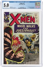 X-MEN #13 SEPTEMBER 1965 CGC 5.0 VG/FINE.