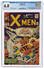 X-MEN #15 DECEMBER 1965 CGC 6.0 FINE (FIRST MASTER MOLD).