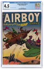 AIRBOY COMICS #V10 #2 MARCH 1953 CGC 4.5 VG+.