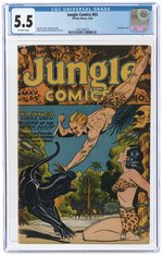 JUNGLE COMICS #65 MAY 1945 CGC 5.5 FINE-.