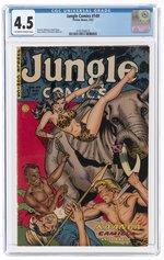 JUNGLE COMICS #149 MAY 1952 CGC 4.5 VG+.