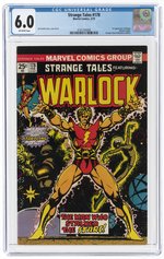 STRANGE TALES #178 FEBRUARY 1975 CGC 6.0 FINE.