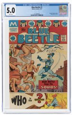 BLUE BEETLE #1 1977 CGC 5.0 VG/FINE.