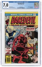 DAREDEVIL #131 MARCH 1976 CGC 7.0 FINE/VF (FIRST BULLSEYE).