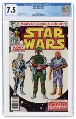 STAR WARS #42 DECEMBER 1980 CGC 8.0 VF (NEWSSTAND EDITION - FIRST BOBA FETT IN COMICS).