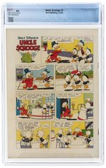 UNCLE SCROOGE #5 MARCH-MAY 1954 CGC 8.0 VF.